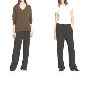 Vince Wide Leg Boyfriend Trouser Pants Short